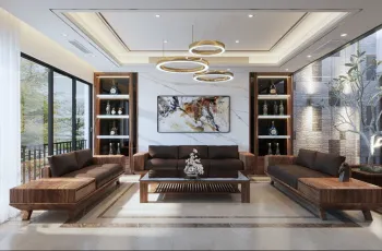 Những mẫu thiết kế nội thất phòng khách tại Nhơn Trạch được yêu thích nhất hiện nay